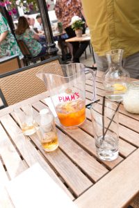 York 32 - Pimms for lunch