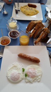 Last Breakfast at The Thistle House Guest House