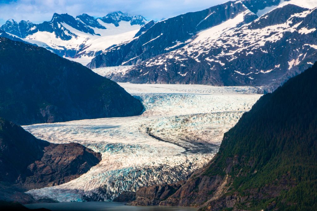 Alaska, Mendenhall Glacier, Tremsco Helicopter Tours