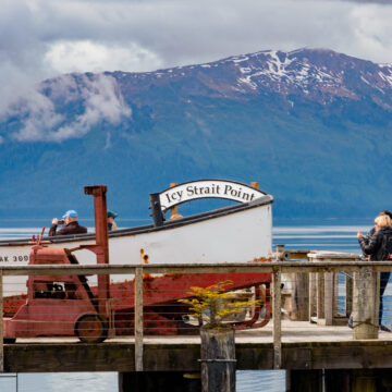 Alaska, icy Strait Point