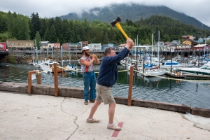 Alaska, Great Alaskan Lumberjack Show, Ketchikan